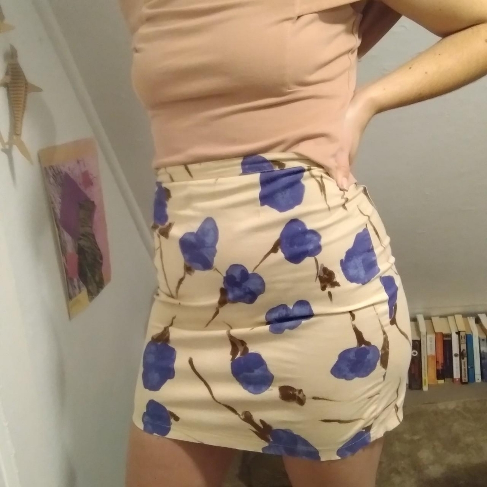 Bluemarine Jeans 90s mini skirt. Fits size 8-10.
